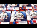 NEW RELEASE 2026 CHROME MEGA BOXES LOADED WITH X-FRACTORS