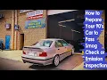 How to Prepare your 90 s or Newer Car to Pass Smog Check or Emission Inspection