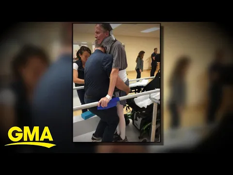 Download MP3 New medical innovation helps man to walk again l GMA