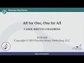 Download Lagu All for One, One for All - Carol Brittin Chambers