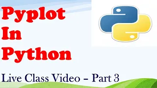 Pyplot Part 3 Python for Class 12th 2019-2020