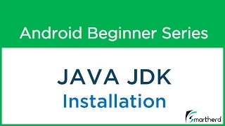 Android Studio Setup JAVA JDK Installation