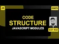 JavaScript Modules Explained in Hindi Import Export Day JS Simplified 2025