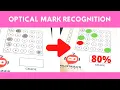 OPTICAL MARK RECOGNITION OMR MCQ Automated Grading - OpenCV Python