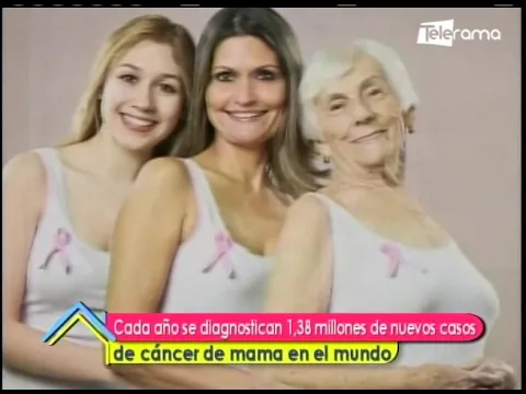 Cada año se diagnostican 1,38 millones de nuevos casos de cáncer de mama en el mundo