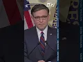 House Speaker Mike Johnson reacts to Secret Service Director Kimberly Cheatle s resignation
