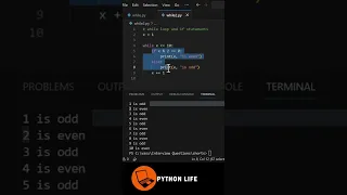 While IF Else in Python Telugu