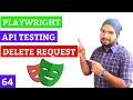 Playwright API Testing DELETE API Request in Playwright