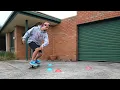 Kickturn Infinity Loop tutorial surfskate