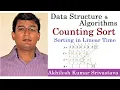 7 Counting Sort Sorting in Linear Time