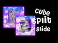 Cube split slide star tutorials spaghetti tutoirals