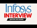 Top 25 Infosys Interview Questions And Answers Infosys HR Technical Interview Preparation 2026