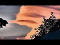 Billowing Clouds and Thunderhead Time Lapse 10x s At Sunset