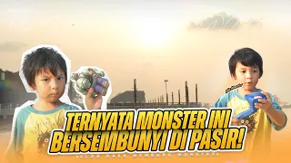 PETUALANGAN SERU BERBURU MONSTER DI PANTAI! | INDAH PERMATASARI & ARIE KRITING