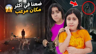 ضعنا في أكثر مكان مرعب هيلين وهيفي صاروا يبكوا ضيعنا ليليان منا أصعب ليلة مرت علينا 