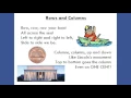 Rows and Columns by Miss Modena