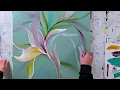 Download Lagu Schildercrisis: ik werd een puinhoop... maar het werd prachtig! / Botanische acrylverf