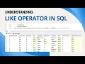29 Understanding Like Operator in SQL Server