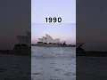 Download Lagu Evolution of the Sydney Opera House, 1973 - 2023. #shorts