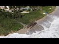 Palm Beach Florida at High Tide