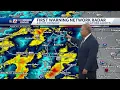 The WXII First Watch Weather Team shares the Monday severe storm risk