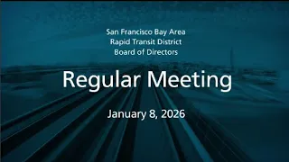 Board of Directors Regular Meeting January 8 2026