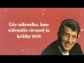 Dean Martin - Silver Bells (Official Lyric Video)