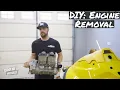 DIY Sea Doo X4 787 Engine Removal