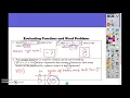 A 12B Evaluating Functions using Desmos calculator