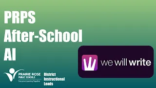 AfterSchool AI Sandbox - WeWillWrite Apr 8 2025