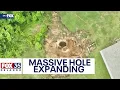 Massive hole near Ocala homes has grown