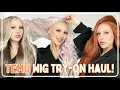 Temu Wig Try-on Haul Hayley Brooke