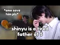 Lagu shinyu is a tired father of 5