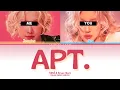 Download Lagu ROSÉ \u0026 Bruno Mars 'APT.' [SING WITH ME | KARAOKE]