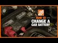 How to Change a Car Battery DIY Car Repairs The Home Depot