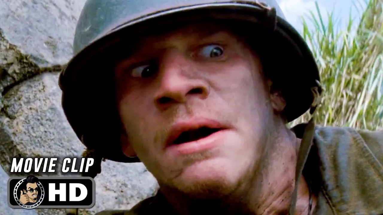 THE THIN RED LINE Clip - "Battle on the Hill" (1998) WWII Movie