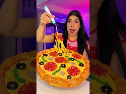 Competencia: CON EL LÁPIZ 3D😨✏️ PARA HACER EL DIBUJO + RARO!!! #diy