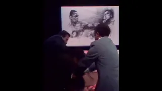 Muhammad Ali And Joe Frazier Got Into A Fight In A TV Studio 