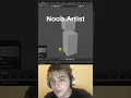 Noob vs Pro artist align object
