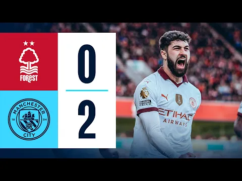 Download MP3 HIGHLIGHTS! City keep pace in title race | Nottingham Forest 0-2 Man City | Premier League