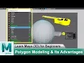 What is Polygon Modeling and Its Advantages Learn Maya 3D Animation for Beginners