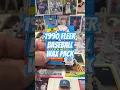 Ep 30 1990 Fleer Baseball Wax Pack - David Justice