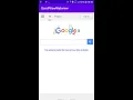 WebView ProgressBar ScrollView