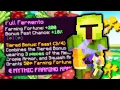 Getting THE BEST Farming set - Hypixel Skyblock Goldenman