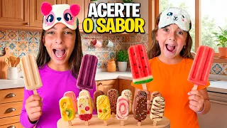 DESAFIO QUEM ACERTAR MAIS SABORES DE PICOLÉ VENCE!!!