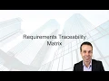 The Requirements Traceability Matrix Key Concepts in Project Management