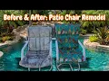 Reupholster Your Patio Cushions at Home Budget DIY