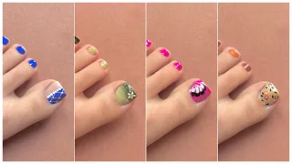Easy toe nail art design for beginners Simple toe nail art designs 2025