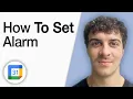 How to Set Alarm in Google Calendar 2025 Full Guide