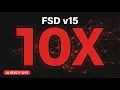 Tesla s Robotaxis Are Already Running FSD v15 It s 10x Bigger
